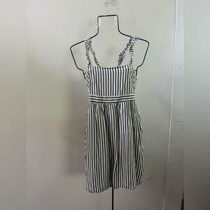 Madewell apron striped dress‎ 00